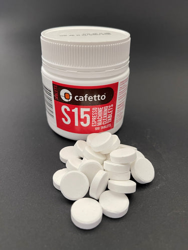 Cafetto S15 X 100 Espresso Coffee Machine Cleaning Tablets